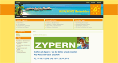 Desktop Screenshot of horizont4travel.de